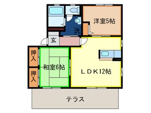 グリ－ンヒルの物件間取画像